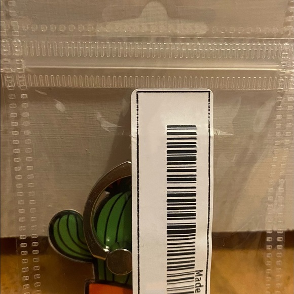 Cactus Phone Key Ring - Picture 4 of 4